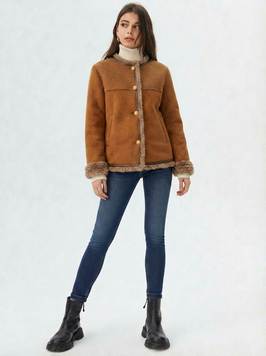 Lisa | Shearling Jacket