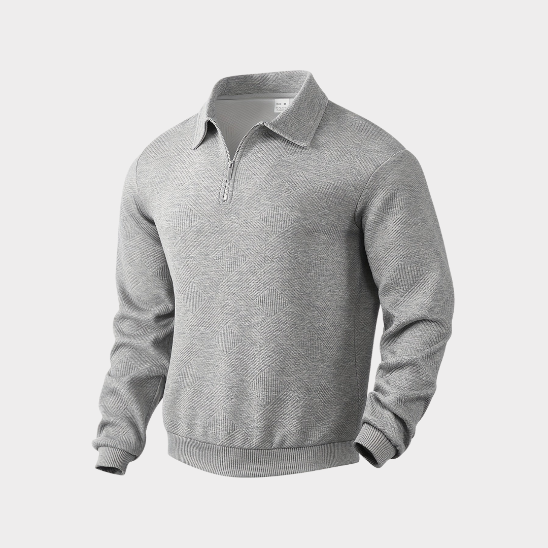 Quinten - Premium Quarter Zip Sweater