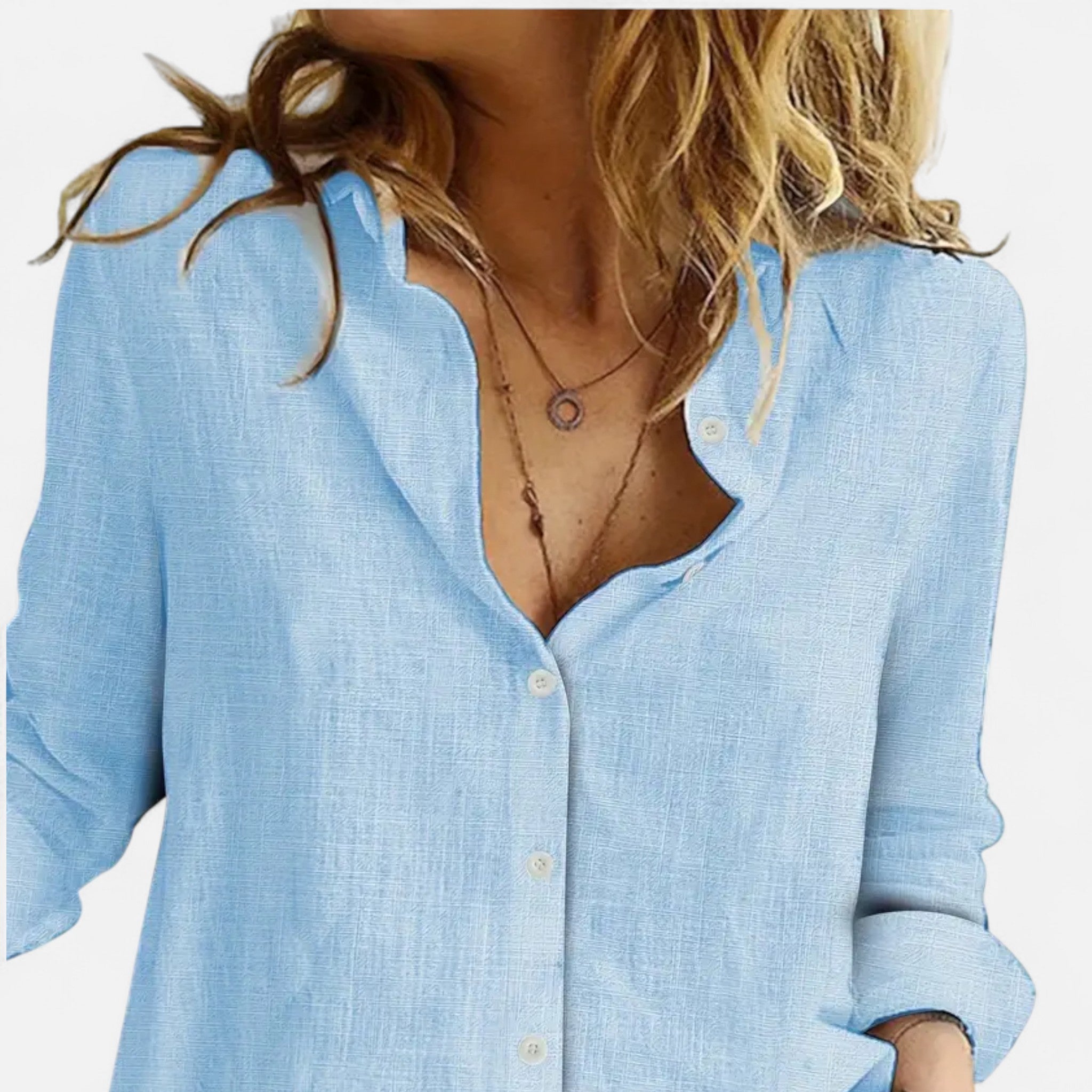 Lia  | Women’s Loose Long Sleeve Shirt