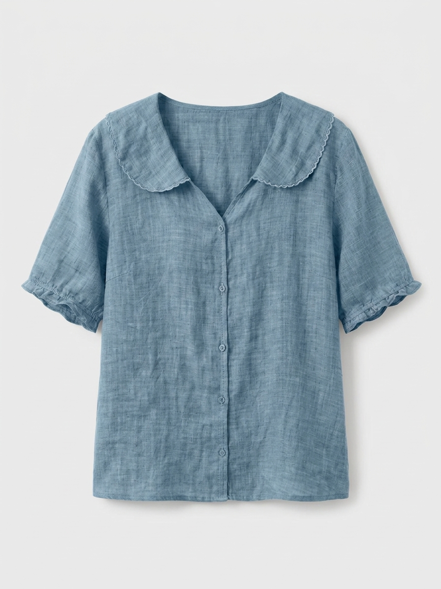 Lina | Linen Ease Blouse