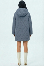 Lina | Quilted Hooded Jacket