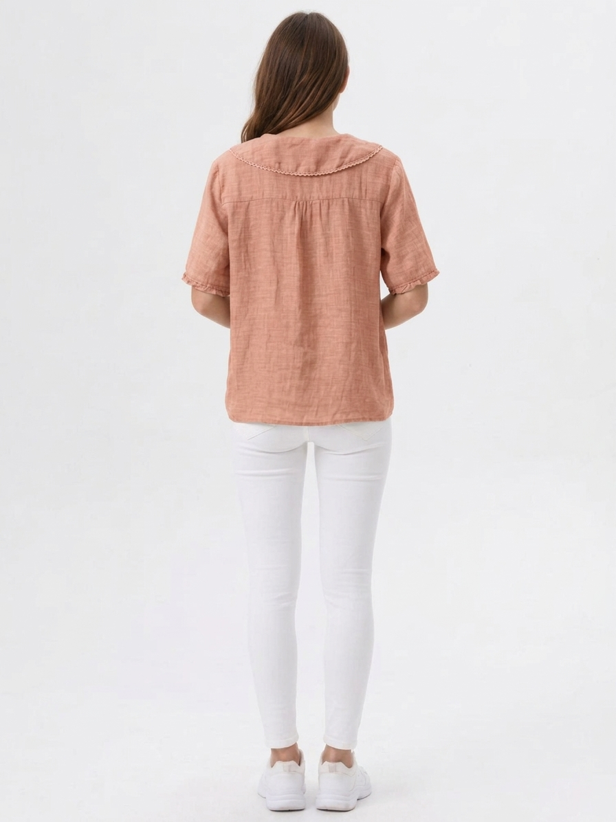 Lina | Linen Ease Blouse