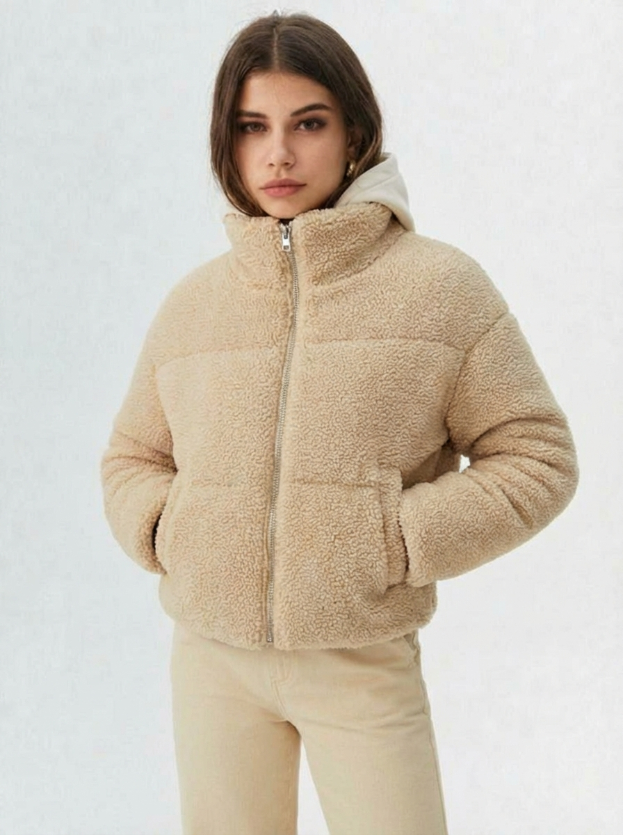 Amélia | Sherpa Puffer Jacket
