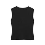 Isabelle| Elegant Asymmetrical Vest Top
