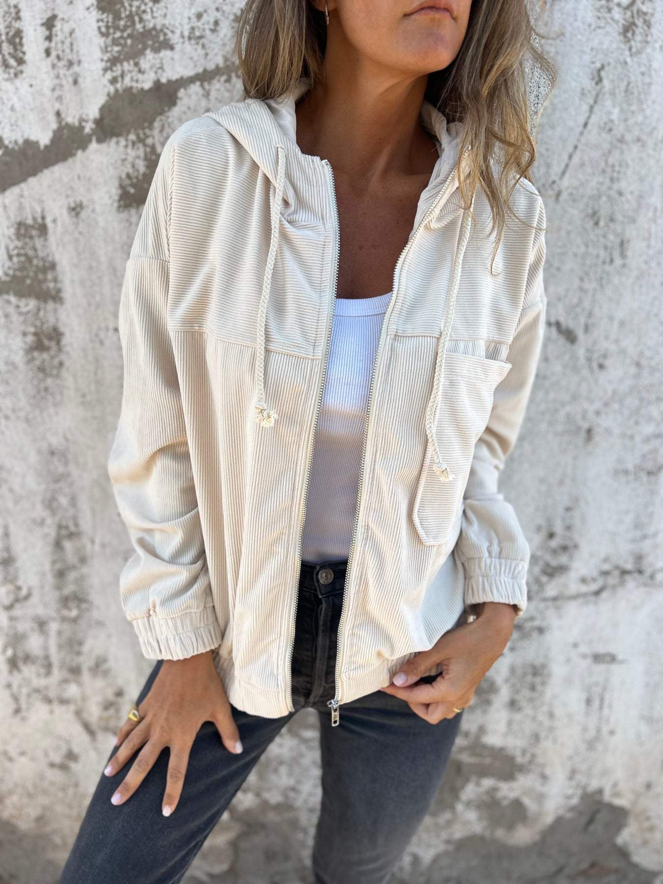 ISA | Plush Corduroy Casual Jacket