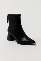 Cloe - Ankle Boots with Block Heel