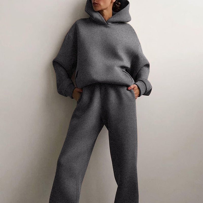 Loungewear Set with Sweater and Joggers - Esra