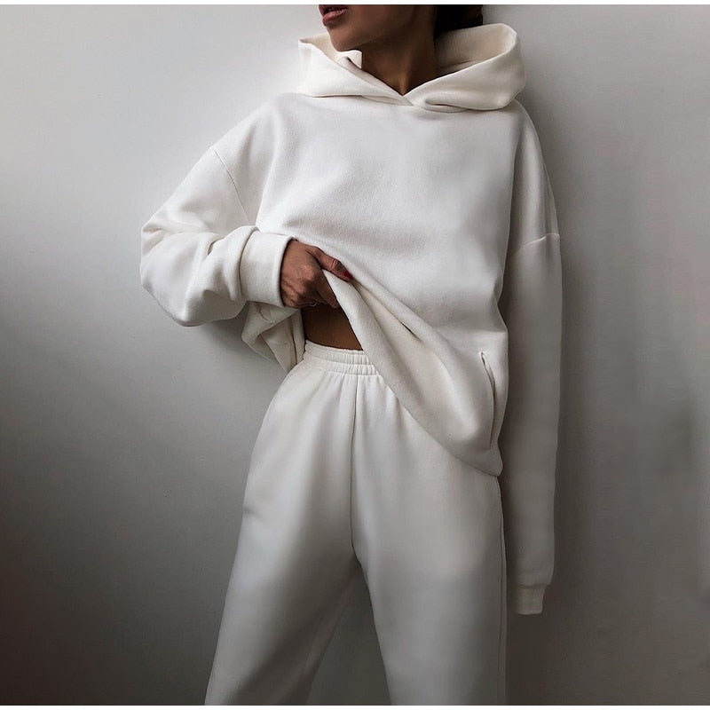 Loungewear Set with Sweater and Joggers - Esra