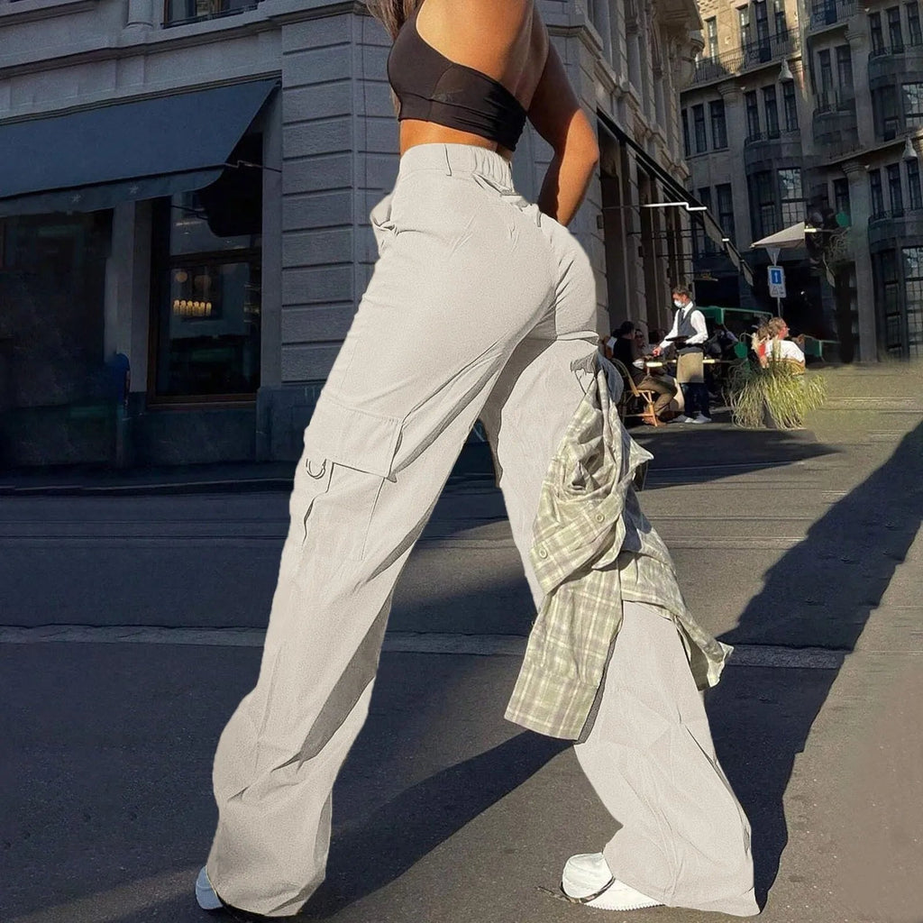 Jenny | High Waist Cargo Pants