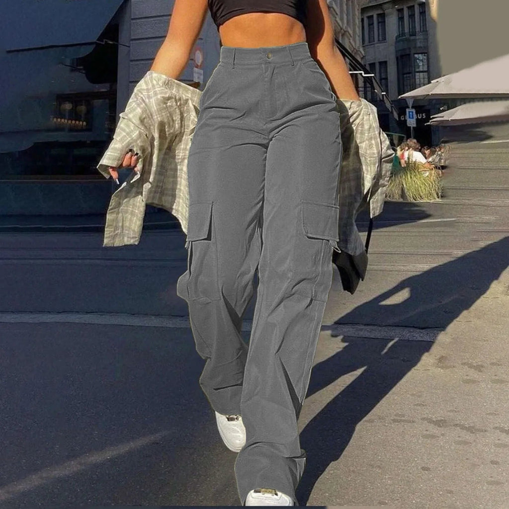 Jenny | High Waist Cargo Pants