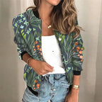 Linda Skylar - Printed Zip Jacket