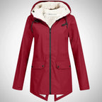 ISA | Fleece-Lined Women’s Raincoat