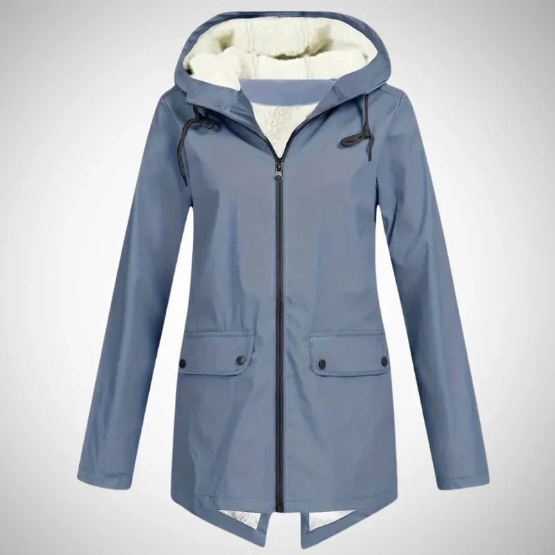 ISA | Fleece-Lined Women’s Raincoat