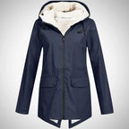 ISA | Fleece-Lined Women’s Raincoat