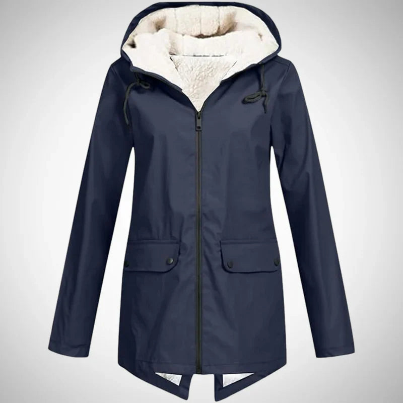 ISA | Fleece-Lined Women’s Raincoat