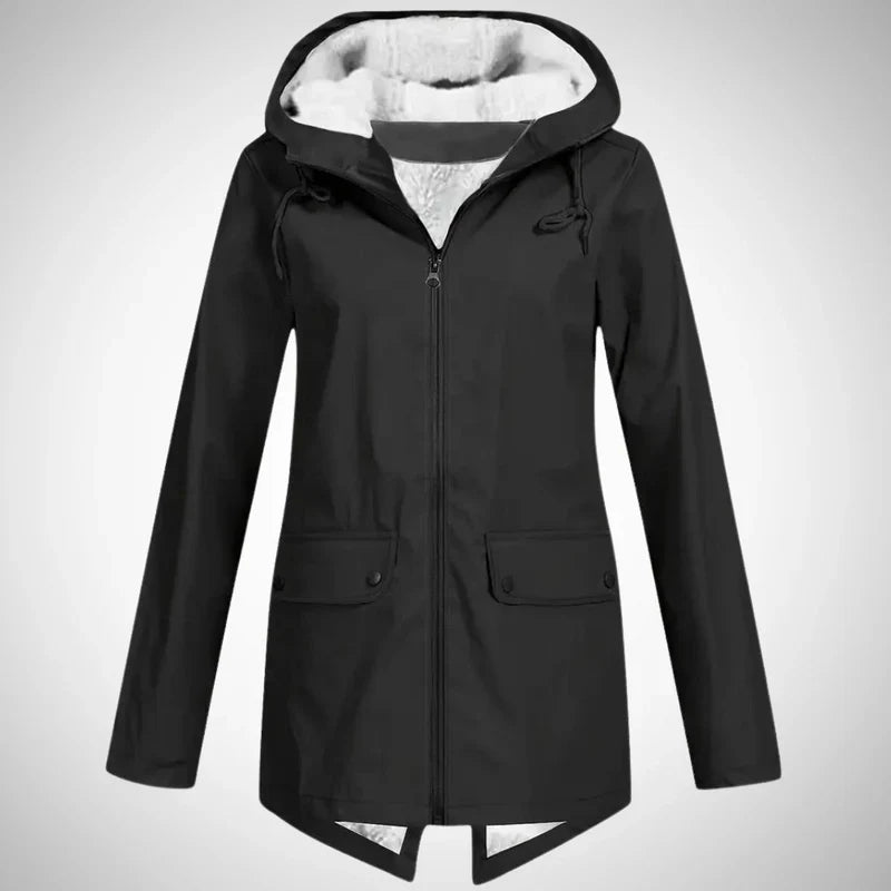 ISA | Fleece-Lined Women’s Raincoat