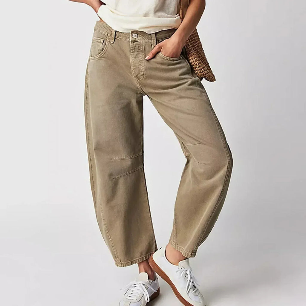 Baggy Women's Jeans with Relaxed Fit