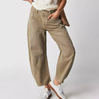 Baggy Women's Jeans with Relaxed Fit