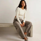 Baggy Women's Jeans with Relaxed Fit