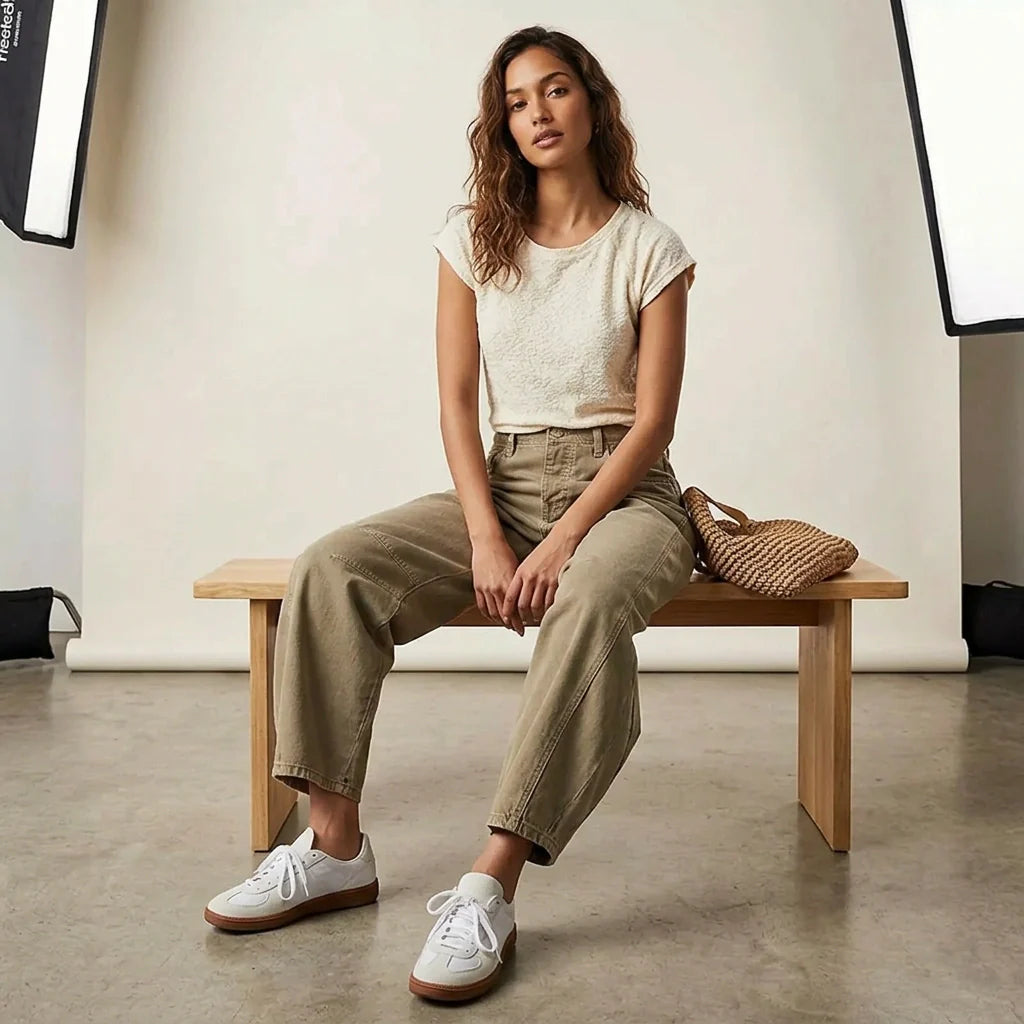 Baggy Women's Jeans with Relaxed Fit