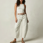 Baggy Women's Jeans with Relaxed Fit