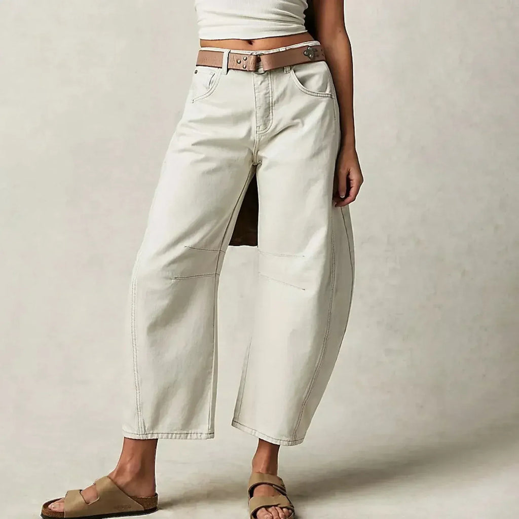 Baggy Women's Jeans with Relaxed Fit
