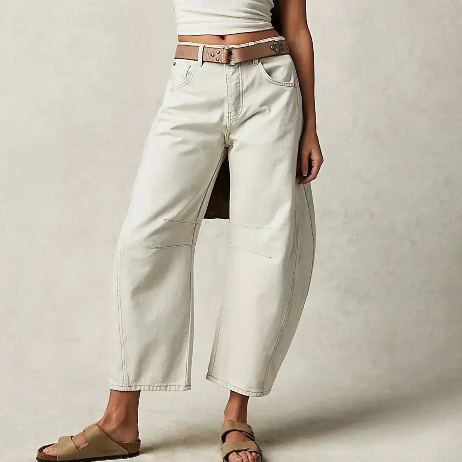 Baggy Women's Jeans with Relaxed Fit