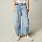 Baggy Women's Jeans with Relaxed Fit