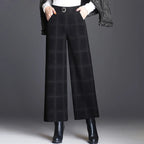 Belgravia Checked Women's Trousers - Esra