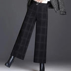 Belgravia Checked Women's Trousers - Esra