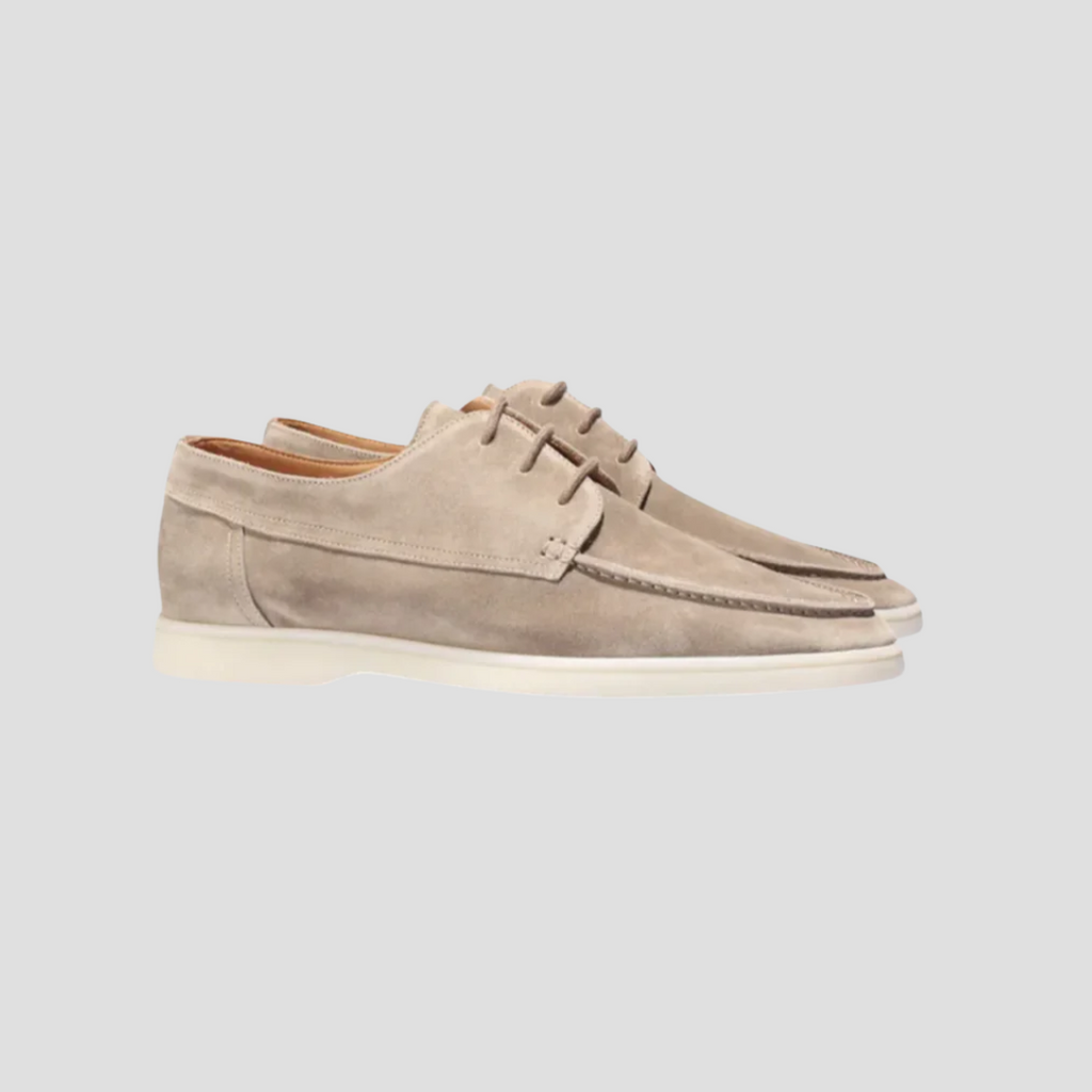 Elcevi | Men's Lace-Up Shoes | Comfortable Suede with Non-Slip Sole for Stylish Urban Wear