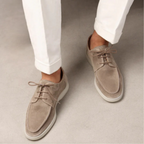 Elcevi | Men's Lace-Up Shoes | Comfortable Suede with Non-Slip Sole for Stylish Urban Wear