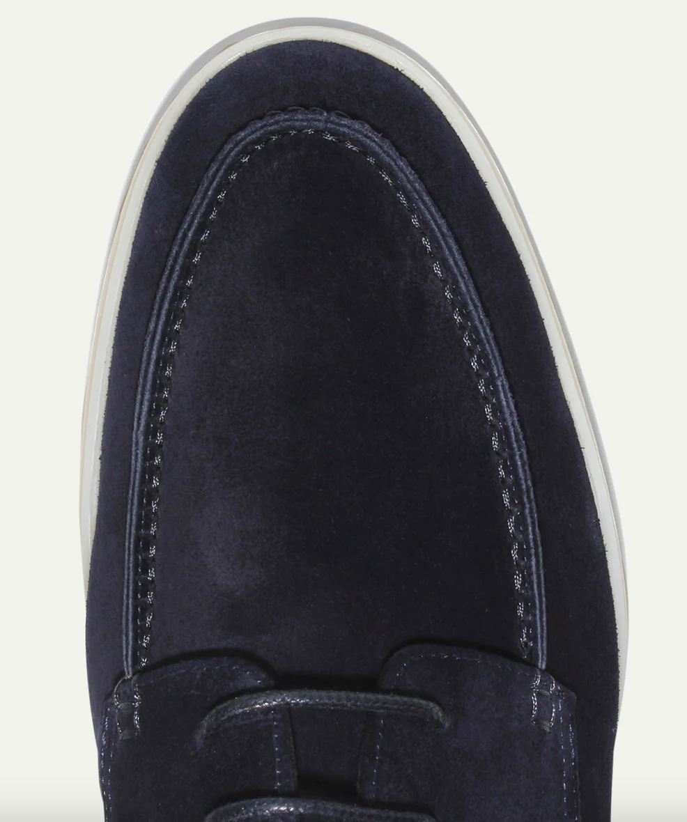 Milano | Men's Suede Loafers With Laces