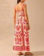 Bohemian Maxi Dress with Print - Amy