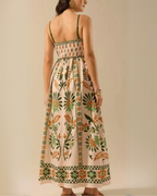 Bohemian Maxi Dress with Print - Amy
