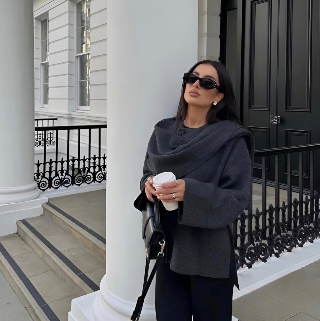 ISA | Elegant Women’s Cape Coat