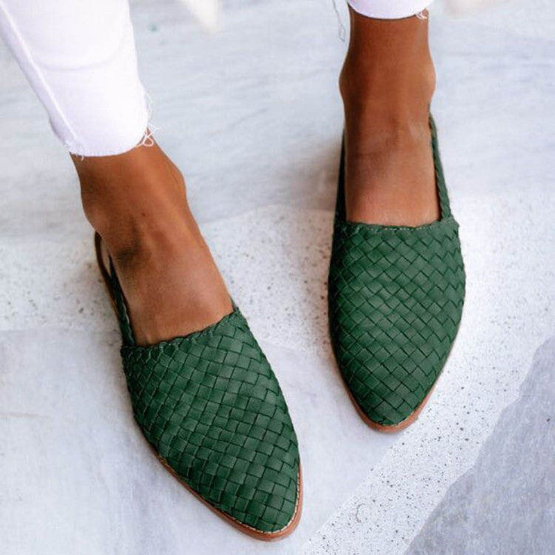 Claire | Chic Braided Slingbacks