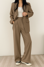 Two-Piece Women's Suit - Blazer and Pants