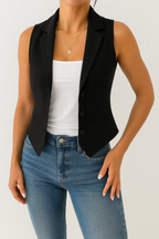 Valeria | Tailored Gilet Top