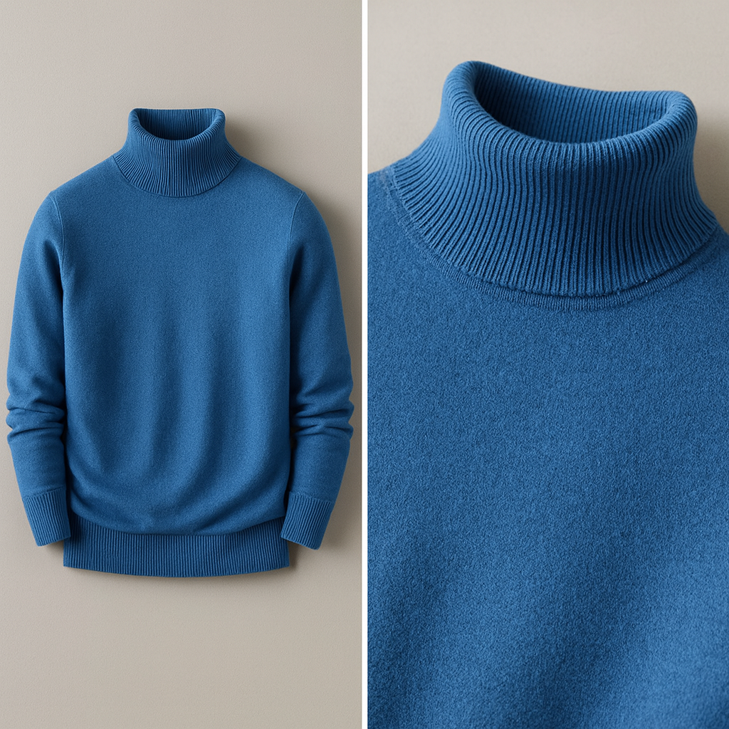 Tobias - Men's Tailored Turtleneck