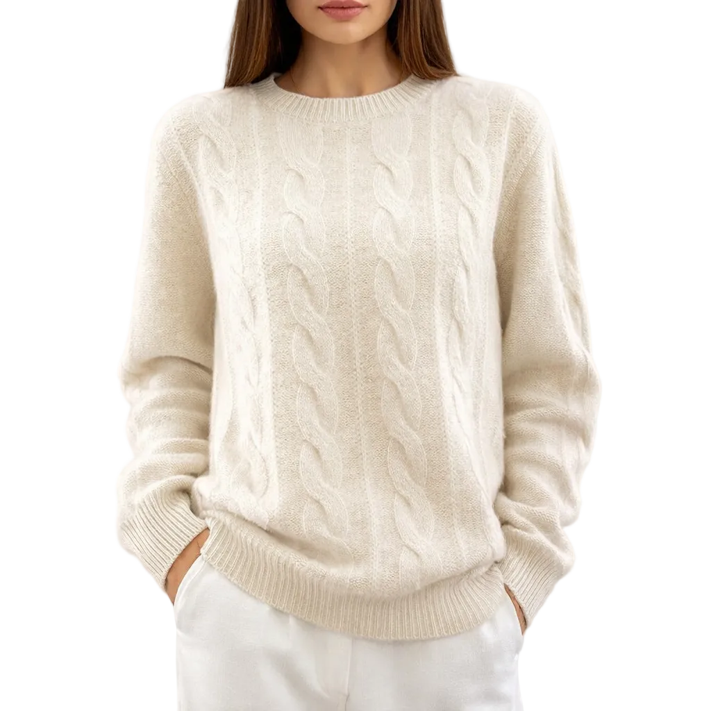 Senna | Slim Fit Crew Neck Sweater