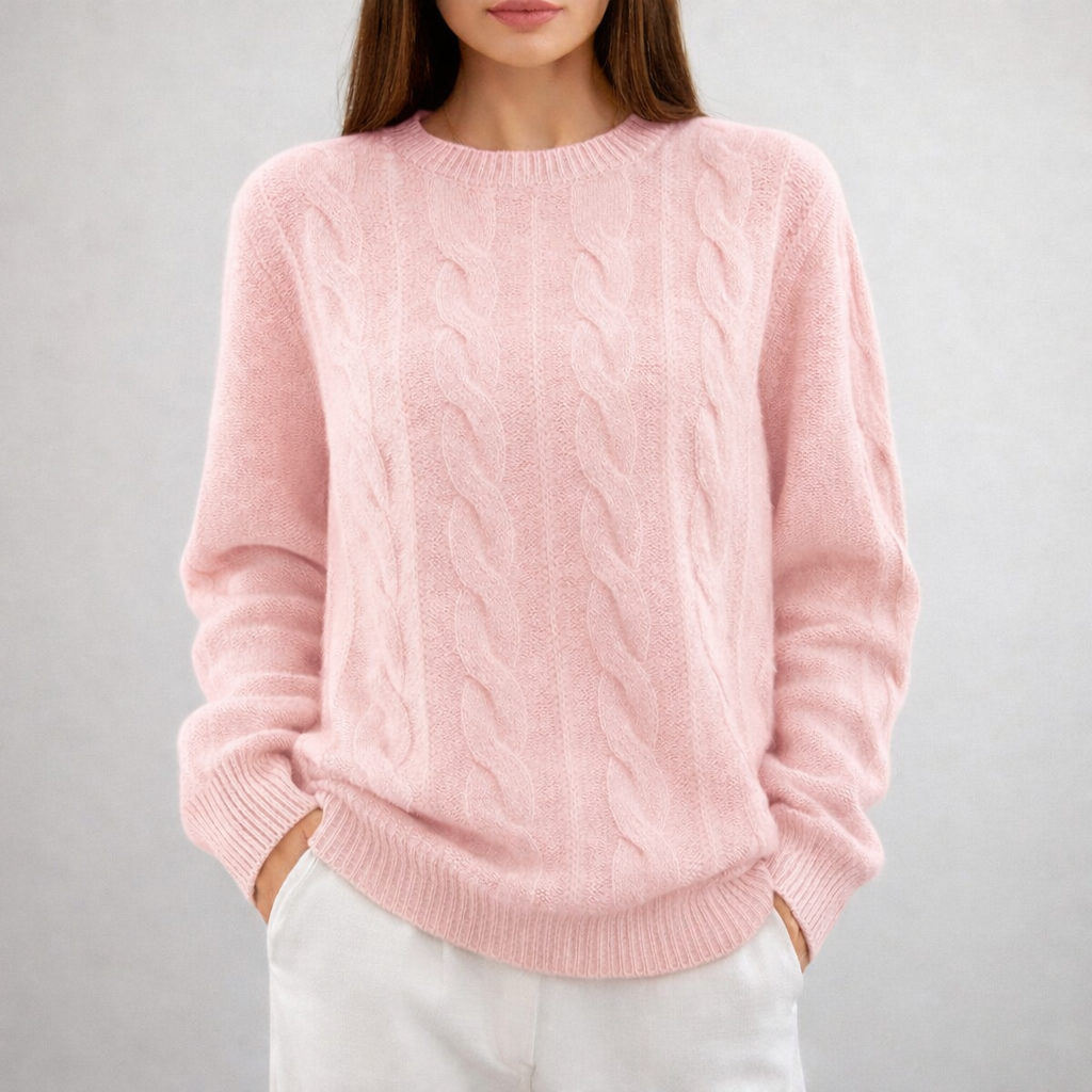 Senna | Slim Fit Crew Neck Sweater