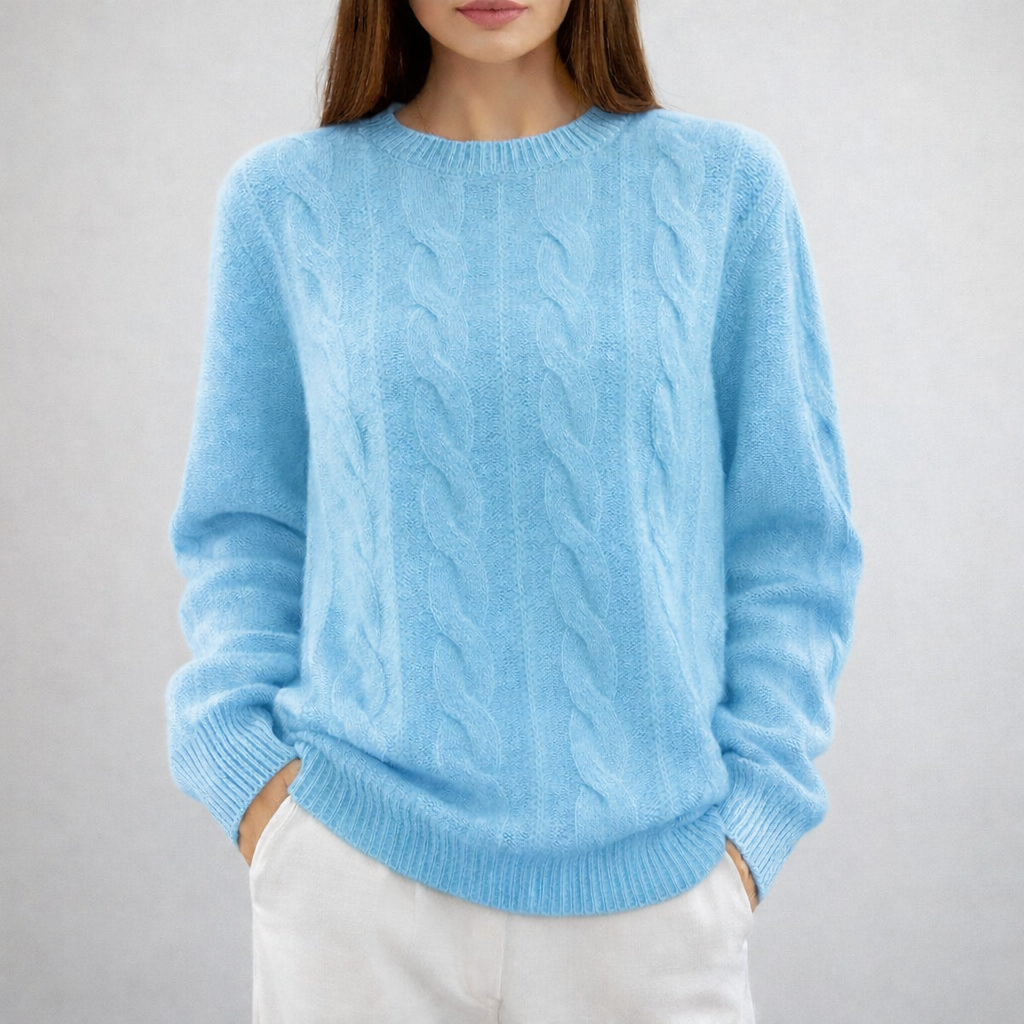 Senna | Slim Fit Crew Neck Sweater