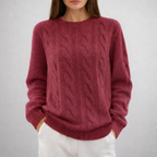 Senna | Slim Fit Crew Neck Sweater