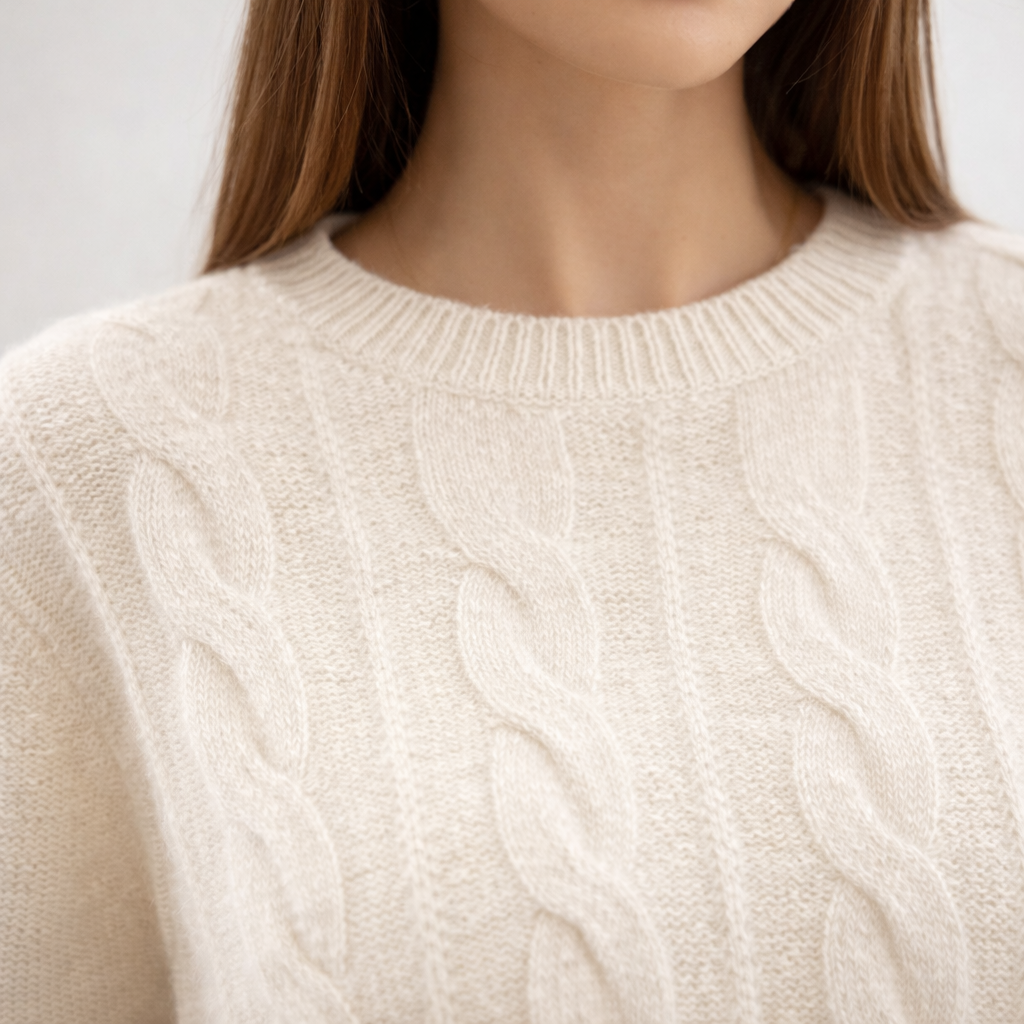 Senna | Slim Fit Crew Neck Sweater