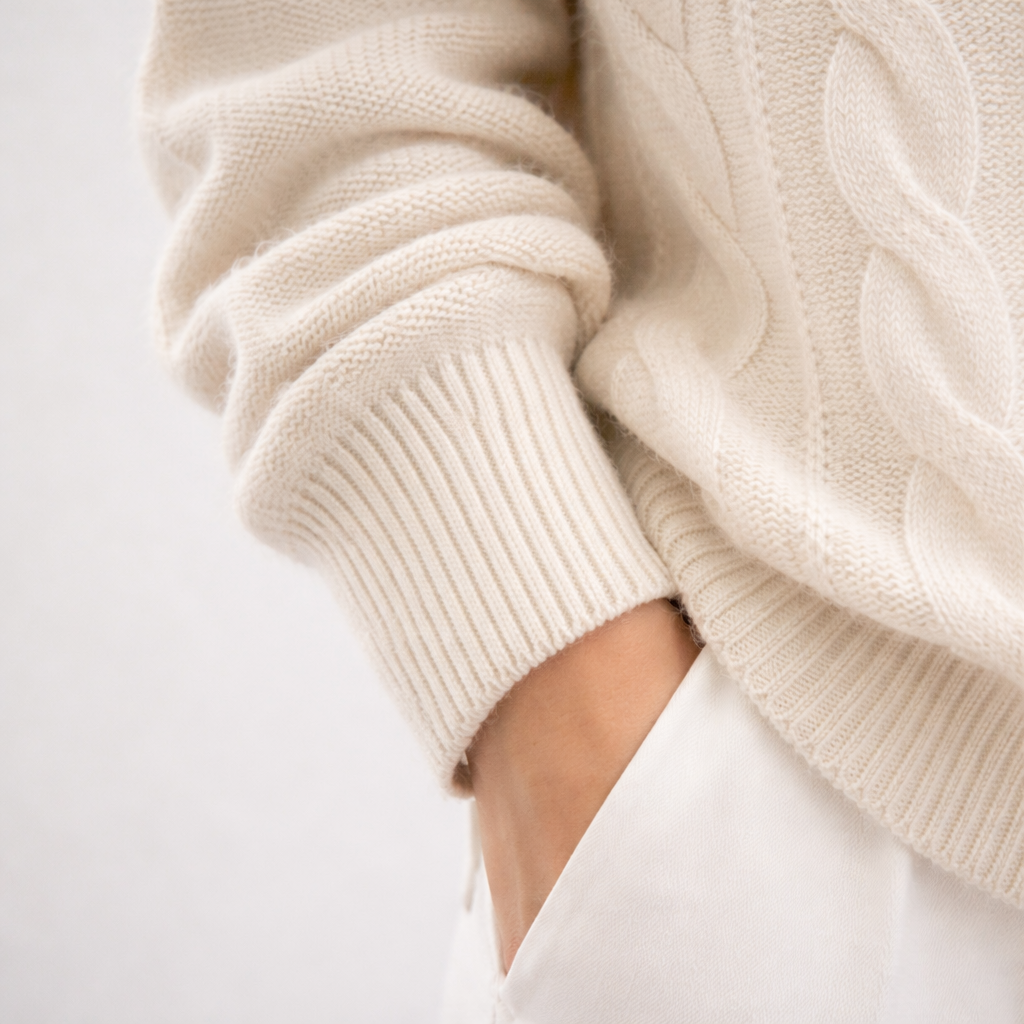 Senna | Slim Fit Crew Neck Sweater