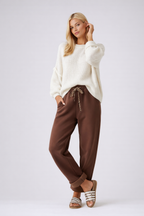 Anne | Soft Lounge Pants with Cuff