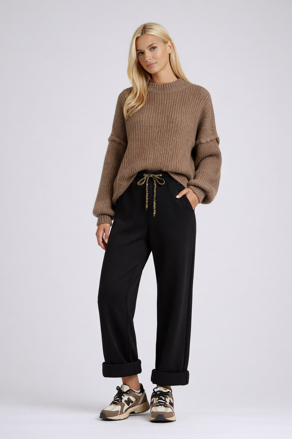 Anne | Soft Lounge Pants with Cuff