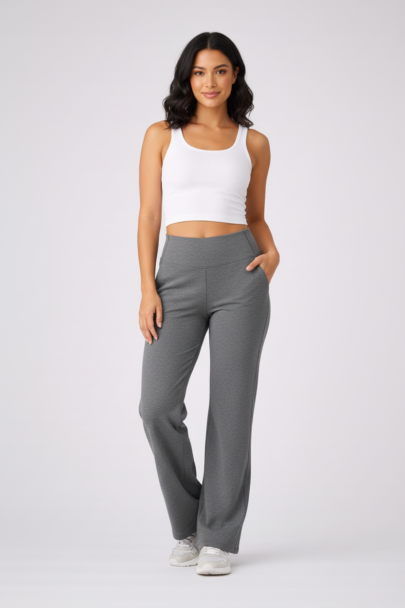 Joline | High Waist Sculpting Flared Pants