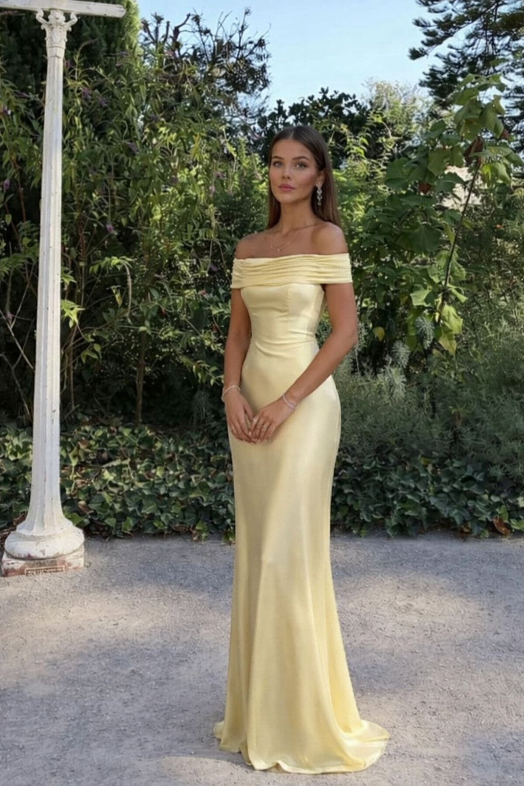 Alessa | Off-Shoulder Maxi Dress